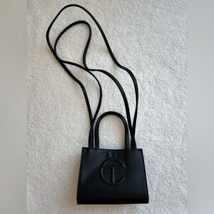 Telfar Black Small Shopping Bag